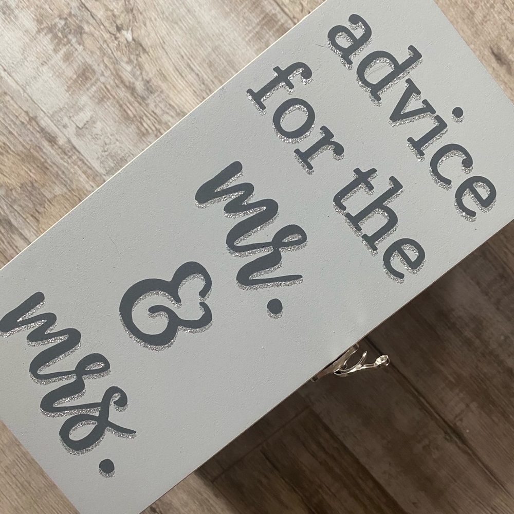 Mr. + Mrs. Wedding Gift Box Suggestion